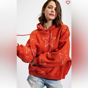 ❤️Teddy star hoodie top